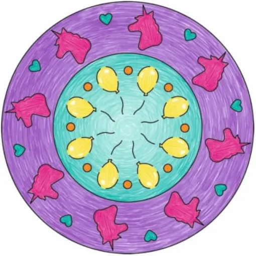 Ravensburger® Spiele - Mandala Designer Mini Unicorn | Teddy Toys Kinderwelt