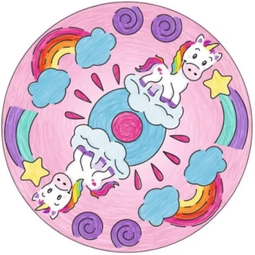 Ravensburger® Spiele - Mandala Designer Mini Unicorn | Teddy Toys Kinderwelt
