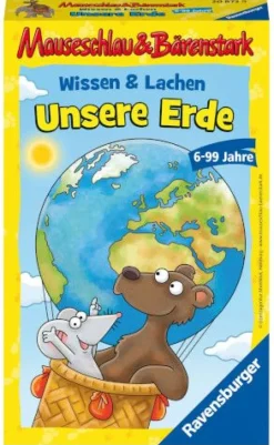 Ravensburger® Spiele Mauseschlau & Bärenstark - Wissen und Lachen | Teddy Toys Kinderwelt