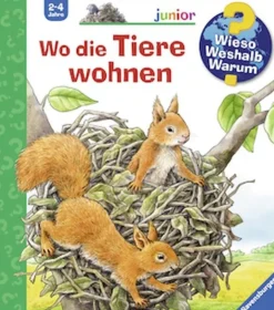 Ravensburger? Wieso?Weshalb?Warum? - Wo die Tiere wohnen | Teddy Toys Kinderwelt