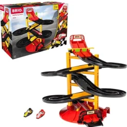 Rennbahn-Turm mit zwei Rennwagen | Teddy Toys Kinderwelt