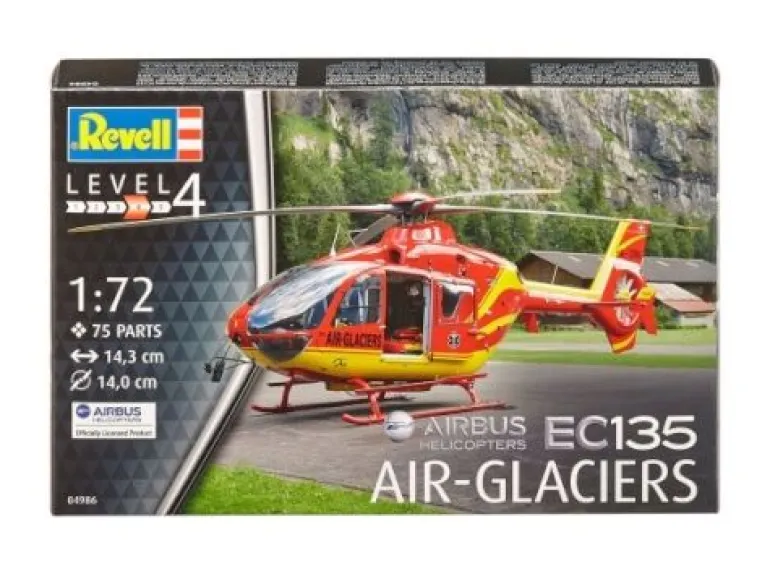 Revell Modellbau - Airbus Helicopters EC135 "Air-Glaciers" | Teddy Toys Kinderwelt