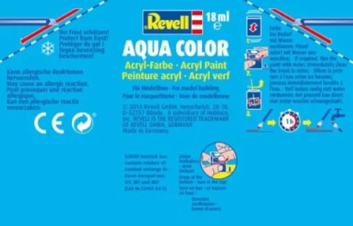 Revell Modellbau - Aqua Color Grüngrau, matt 18 ml | Teddy Toys Kinderwelt