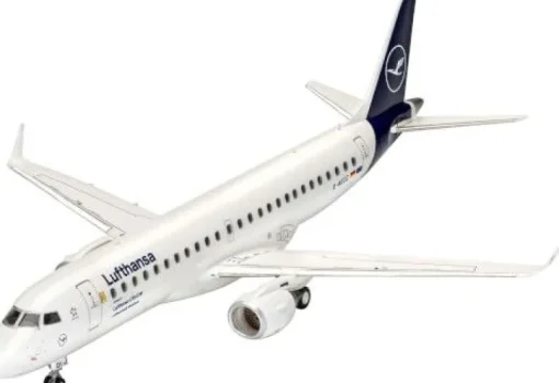 Revell Modellbau - Embraer 190 Lufthansa New Livery | Teddy Toys Kinderwelt
