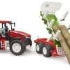 ROADMAX Traktor mit Rückeanhänger | Teddy Toys Kinderwelt