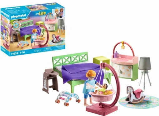 Schlafzimmer mit Babyspielecke | Teddy Toys Kinderwelt