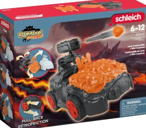 schleich® ELDRADOR CREATURES 42668 Lava-Crashmobil mit Mini Crea | Teddy Toys Kinderwelt