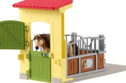 schleich® Farm World 42609 Ponybox mit Islandpferd Hengst | Teddy Toys Kinderwelt