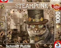 Schmidt Puzzle - Steampunk Katze, 1000 Teile | Teddy Toys Kinderwelt