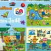 Schmidt Puzzle Die Maus - Ein Tag mit der Maus, 3x48 Teile | Teddy Toys Kinderwelt