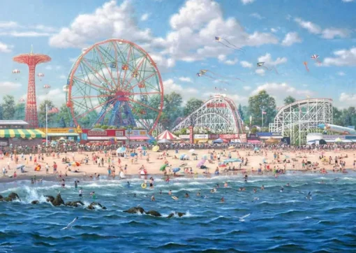Schmidt Spiele Premium Puzzle - Coney Island, | Teddy Toys Kinderwelt