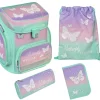 Scooli Easyfit - Schulranzen Set Butterfly, 5 teilig | Teddy Toys Kinderwelt