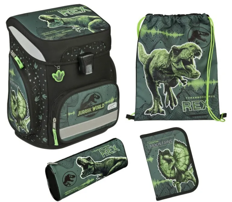 Scooli Easyfit - Schulranzen Set Jurassic World, teilig | Teddy Toys Kinderwelt