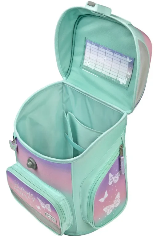 Scooli Easyfit - Schulranzen Set Butterfly, 5 teilig | Teddy Toys Kinderwelt