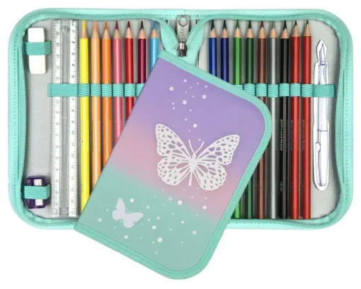 Scooli Easyfit - Schulranzen Set Butterfly, 5 teilig | Teddy Toys Kinderwelt
