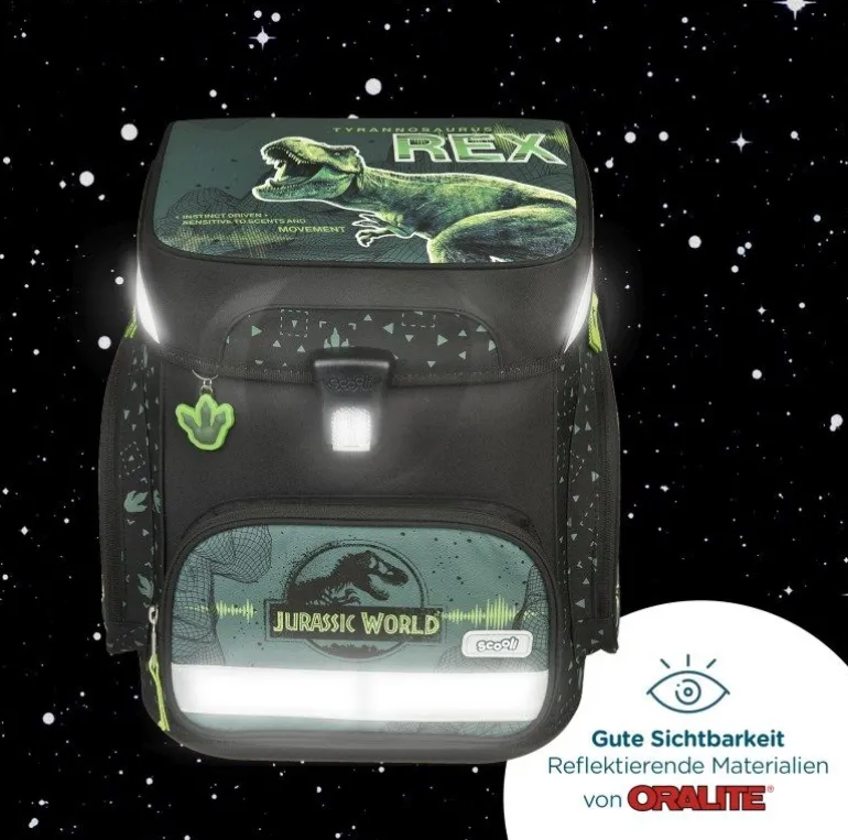Scooli Easyfit - Schulranzen Set Jurassic World, teilig | Teddy Toys Kinderwelt