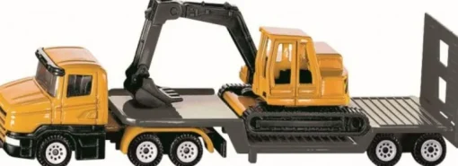 SIKU Super - Tieflader mit Bagger | Teddy Toys Kinderwelt