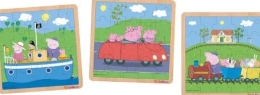 SIMBA Peppa Pig - Einlegepuzzle, sortiert | Teddy Toys Kinderwelt