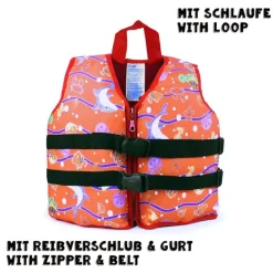 SIVA - Atlantis Schwimmweste S 0-10 Kg Rot | Teddy Toys Kinderwelt