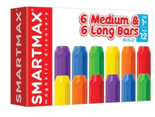 SMARTMAX® - Stäbe kurz & lang je 6 Stück | Teddy Toys Kinderwelt