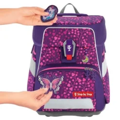 SPACE SHINE Schulranzen-Set Butterfly Night Ina, 5-teilig | Teddy Toys Kinderwelt