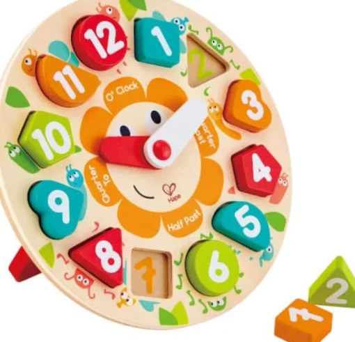 Steckpuzzle Uhr | Teddy Toys Kinderwelt