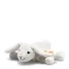 Steiff Floppy Hoppel Hase 20 hellgrau liegend | Teddy Toys Kinderwelt