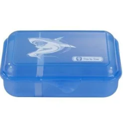 Step by Step Lunchbox Angry Shark, Blau | Teddy Toys Kinderwelt