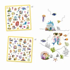 Stickerbögen: Meerjungfrauen | Teddy Toys Kinderwelt