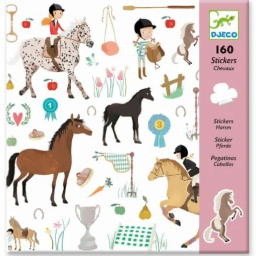 Stickerbögen: Pferde | Teddy Toys Kinderwelt