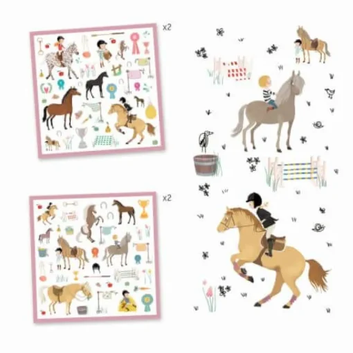 Stickerbögen: Pferde | Teddy Toys Kinderwelt