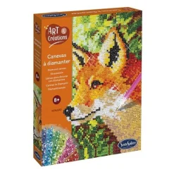 Strasssteinbild Fuchs | Teddy Toys Kinderwelt
