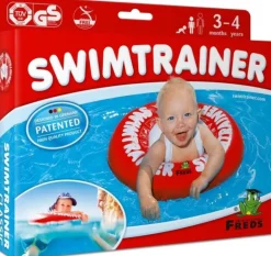 Swim Trainer Classic, ab 3 Monate, 6-18 kg, # ca. 42 cm, rot | Teddy Toys Kinderwelt