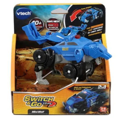 Switch & Go - OneClick-Mini-Wolf | Teddy Toys Kinderwelt