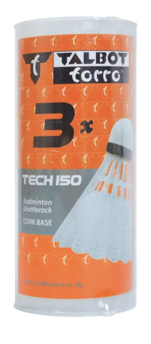 Talbot Torro - Badmintonball Nylonfederball 3er Dose | Teddy Toys Kinderwelt