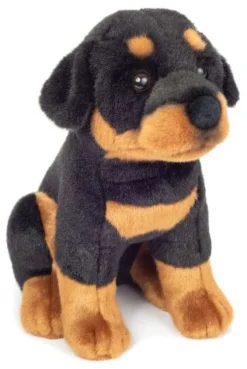 Teddy Hermann Rottweiler sitzend 30 cm | Teddy Toys Kinderwelt