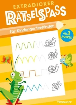 Tessloff - Extradicker Rätselspaß für Kindergartenkinder | Teddy Toys Kinderwelt