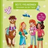 Tessloff Sticker-Anziehbuch - Beste Freundinnen, Gemeinsam bei den Tieren | Teddy Toys Kinderwelt