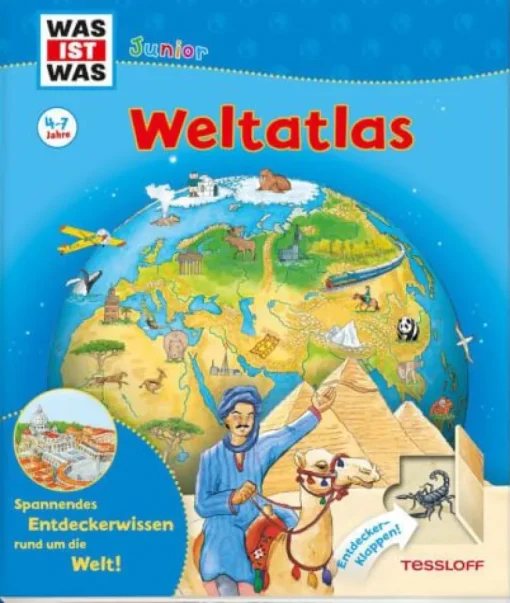 Tessloff WAS IST WAS Junior - Weltatlas für Kinder | Teddy Toys Kinderwelt