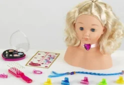 Theo Klein Princess Schmink-Frisierkopf, 25 cm | Teddy Toys Kinderwelt