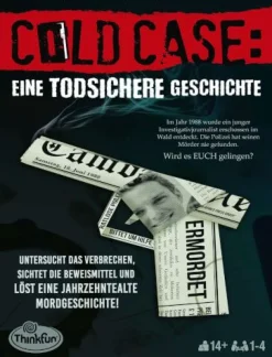 ThinkFun - Cold Case, Eine todsichere Geschichte | Teddy Toys Kinderwelt