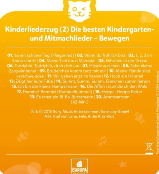 tigercard - Kinderliederzug (2) Die besten Kindergartenlieder | Teddy Toys Kinderwelt