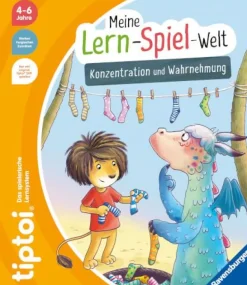 tiptoi® Meine Lern-Spiel-Welt: Konzentration und Wahrnehmung | Teddy Toys Kinderwelt