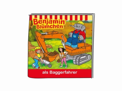 Tonies® Hörfigur Benjamin Blümchen - Benjamin als Baggerfahrer | Teddy Toys Kinderwelt
