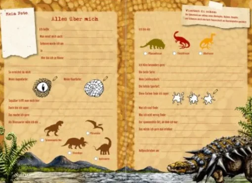 T-Rex World - Freundebuch Meine Freunde | Teddy Toys Kinderwelt