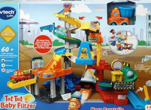 Tut Tut Baby Flitzer - Mega Baustelle | Teddy Toys Kinderwelt