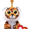 Ty CLAWDIA TIGER - BEANIE BLLIES - KEY CLIP | Teddy Toys Kinderwelt