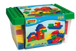 Unico - Konstruktionsbausteine in der Box 250 teilig | Bausteine | Baukästen & Konstruktion | Spielzeug | Teddy Toys Kinderwelt