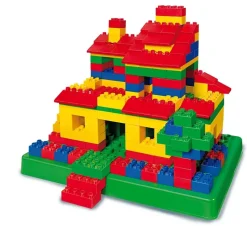 Unico - Konstruktionsbausteine in der Box 250 teilig | Bausteine | Baukästen & Konstruktion | Spielzeug | Teddy Toys Kinderwelt