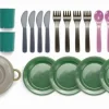Vedes - Dantoy Green Bean Essservice im Netz, 22 Teile | Teddy Toys Kinderwelt